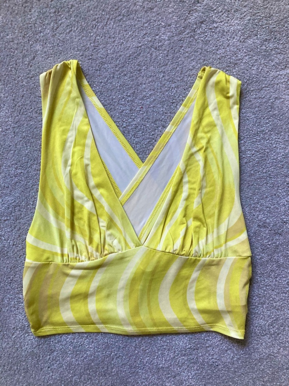 4/$10 - Urban Outfitters Cropped Wrap Top